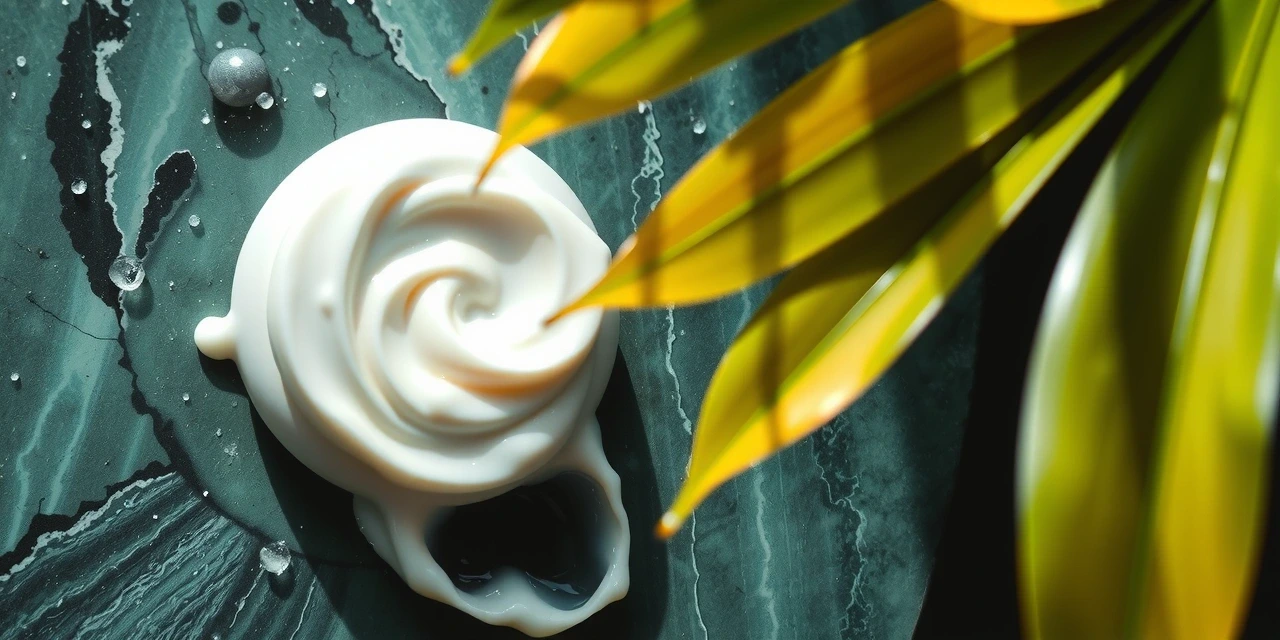 Текстура на медицинска козметика